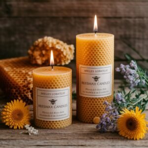 Vela de cera de Abeja